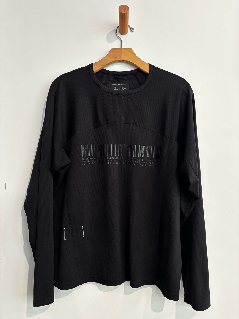 Reigning Champ x Jide Osifeso Black Long-Sleeve Crewneck